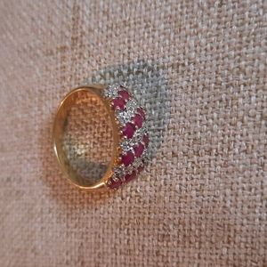 10K Yellow Gold and Ruby Ring